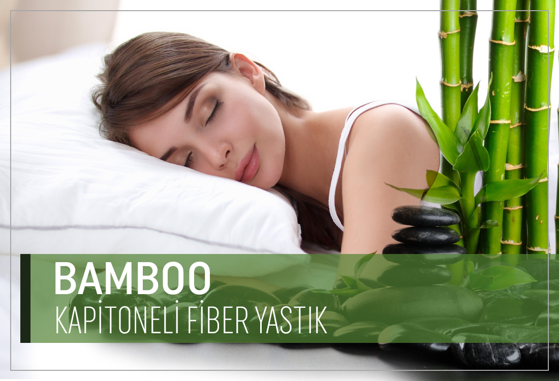 Bamboo Fiber Kapitoneli Yastık